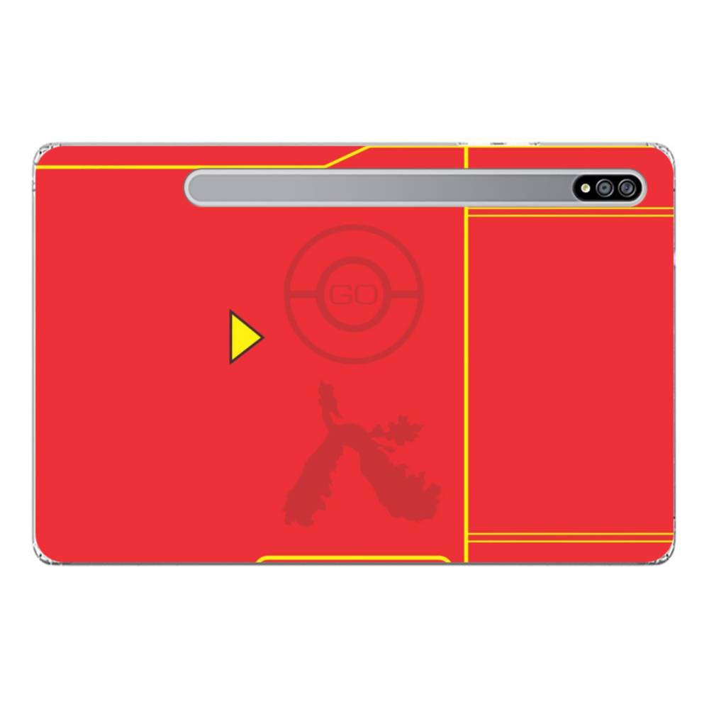 Pokemon Go Team Valor Samsung Galaxy Tab S7 Plus Clear Case Case Custom