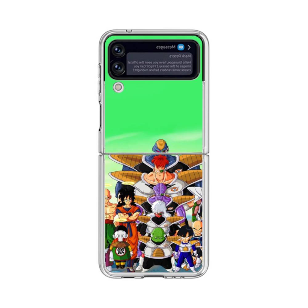 Goku Dragon Ball Samsung Galaxy Z Flip 3 5G Clear Case