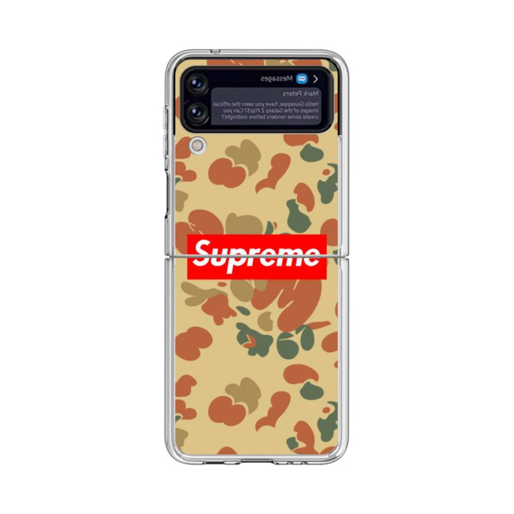 BAPE CAMO SUPREME Samsung Z Flip 4 Case