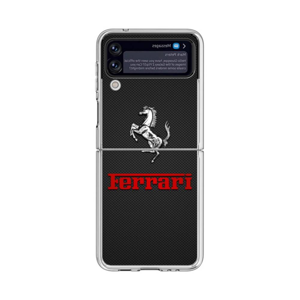 FERRARI CAR LOGO Samsung Galaxy Z Flip 4 Case Cover