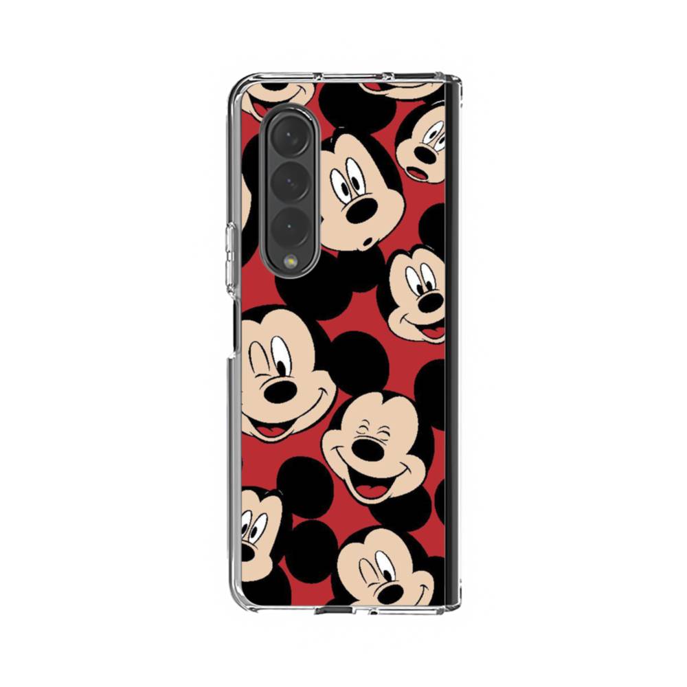 LV Mickey Samsung Galaxy Z Flip 5 Clear Case