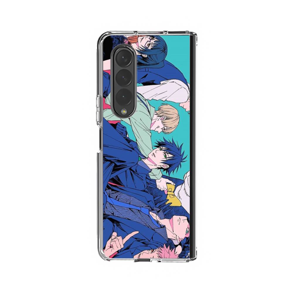 Dragon Ball Z Samsung Galaxy Z Fold 4 Clear Case