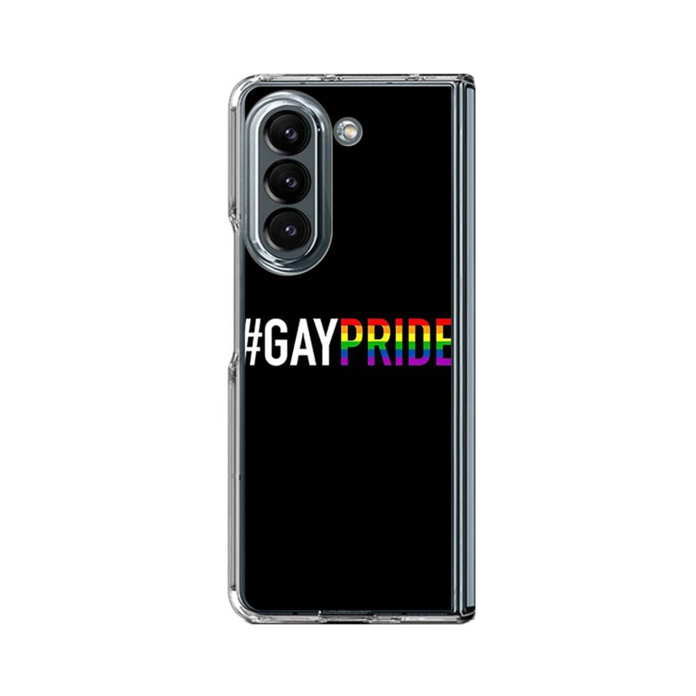 Gay Pride Samsung Galaxy Z Fold 5 Clear Case | Case-Custom