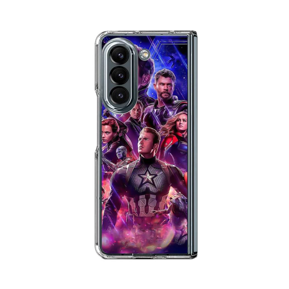 Avengers Endgame Samsung Galaxy Z Fold 5 Clear Case Case Custom