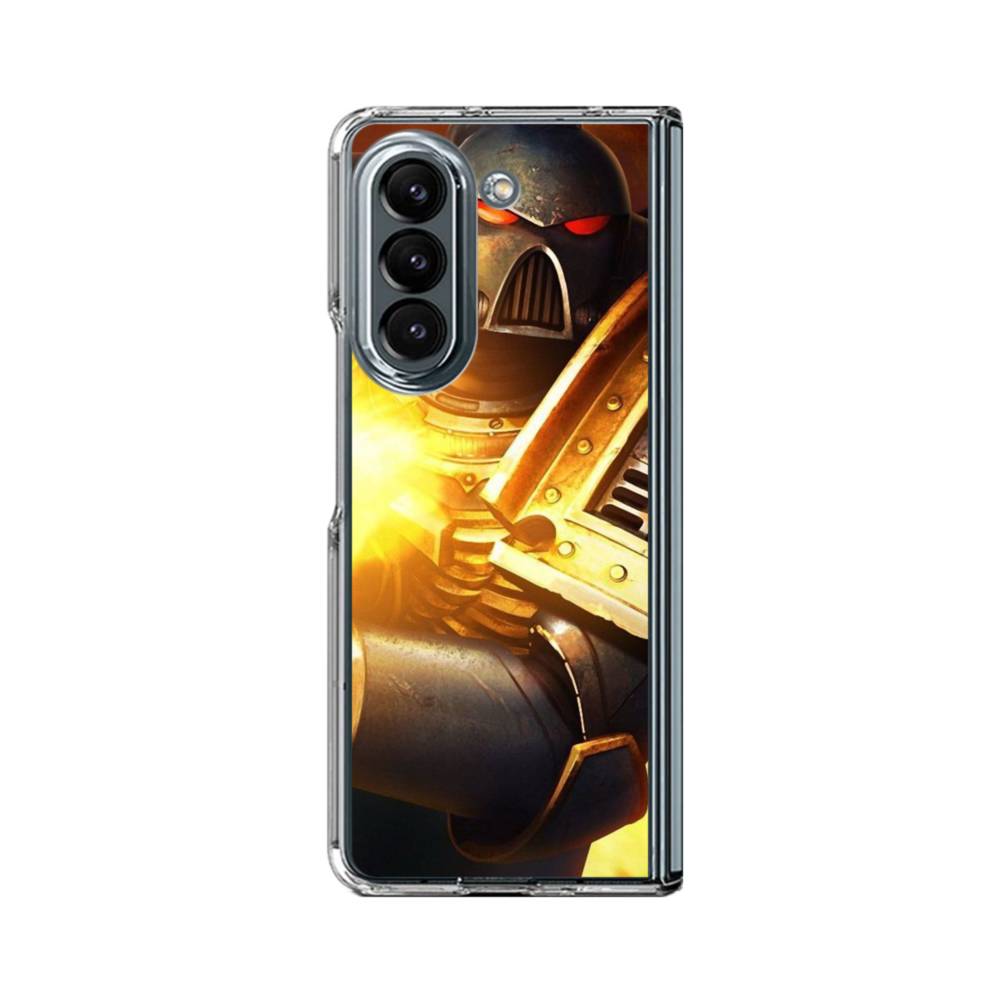 Space Marines Warhammer 40000 Samsung Galaxy Z Fold 5 Clear Case