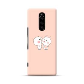 Cute Kiss Cartoon Sony Xperia 1 Case Case Custom