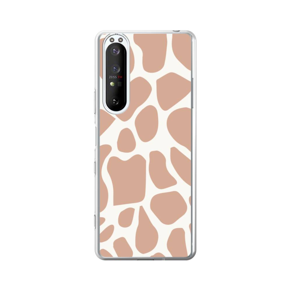 Nude Giraffe Sony Xperia 1 III Clear Case | Case-Custom