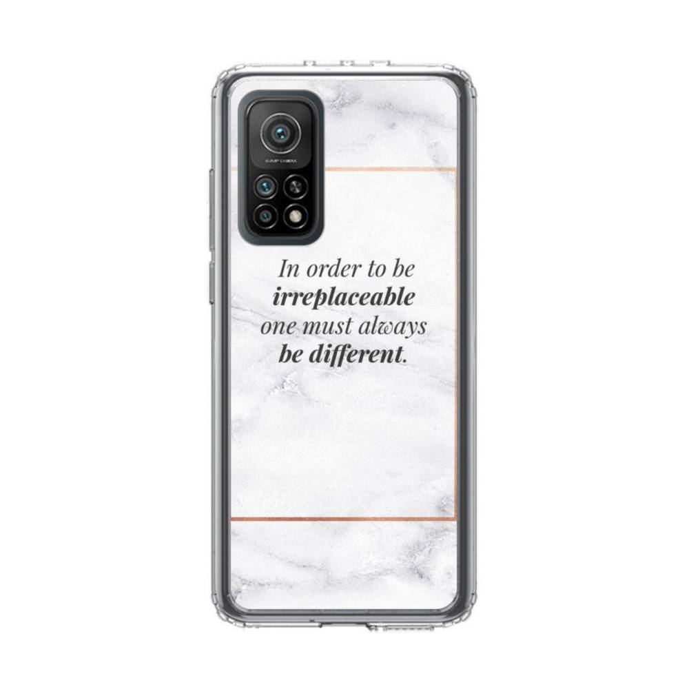 Coco Chanel Best Quote Marble Background Samsung Galaxy Z Flip 3 5G Clear  Case