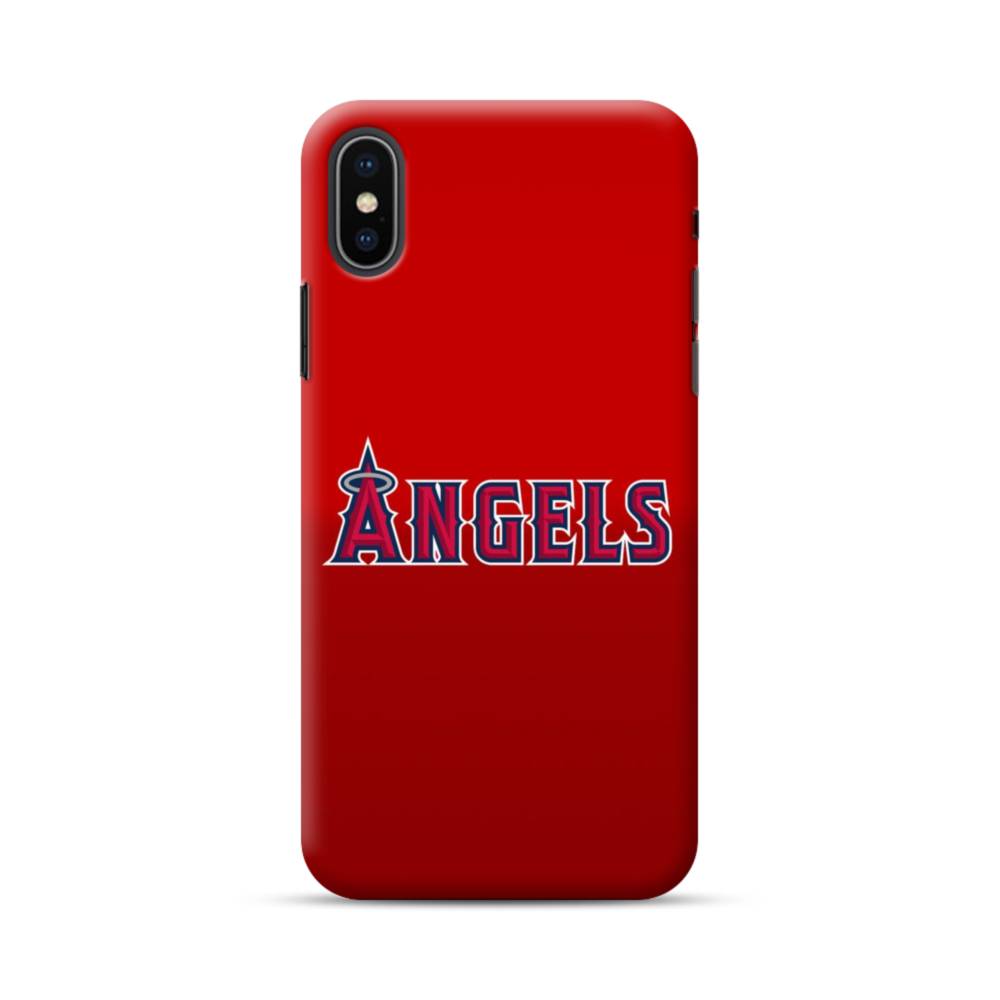 Los Angeles Angels Of Anaheim Logo Baseball iPhone XS Max Case