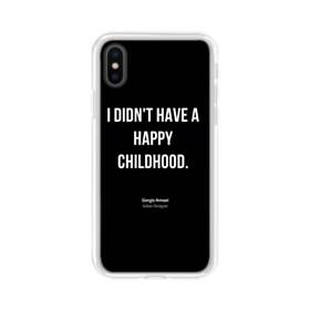 Armani iPhone XS Max Clear Cases Case Custom